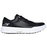 Skechers Go Golf Damen Drive 6 Arch Leather Relaxed Fit Waterproof Golf Shoe Sneaker, Schwarz, 38 EU