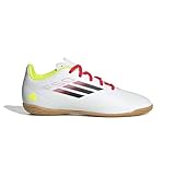 adidas F50 Club IN J FTWWHT/CBLACK/SYELLO - 5/38