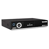 TechniSat DIGIPLUS UHD S2-4K Sat Receiver mit alphanumerischem Display und Twin Tuner (DVB-S/DVB-S2, HEVC, H.265, PVR Aufnahmefunktion, WLAN, LAN, CI+, USB, OLED) schwarz