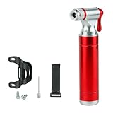 Psdndeww CO2-Inflator & Ventil kompatibles CO2-Fahrrad für Rennräder und Mountainbikes tragbar