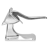 MUNEFE Manueller Fruchtsaftpresse aus Aluminium, Obst-Zitronen-Orangenpresse, manueller Entsafter, Multifunktions-Zitronenpresse, Entsafter für die Herstellung von Saft