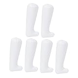 TOPPERFUN 3Paar Weiße Stiefelformer Für Hohe Stiefel, 32 x 14 x 0,1 cm Stiefelformeinsätze, Stiefelformeinsätze aus Kunststoff, Stiefeldehner, Stiefelstützen für Männer und Frauen
