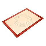 PRETYZOOM Blech Silikon-backmatte Große Backformen Nicht Draht Toaster Backgestell Makronen-backpad Backunterlage Backmatten Küche Kühlregale Zum Backen Wiederverwendbare Backmatte Kieselgel