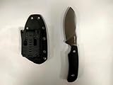 Omesio Outdoor Taschenmesser Mit Kydexscheide Und Clip Pd2 Stahl G10 Griff