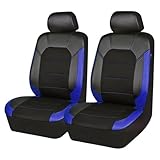 ZORTAXKFV Autositzbezüge für Chrysler PT Cruiser Sebring Voyager Grand Voyager, Schonbezüge Sitzschoner Vordersitze Allwetter Atmungsaktiv Praktisc Auto Zubehör Innenraum,Blue