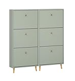Schildmeyer Schuhschrank-Set Bjarne 702064, Pistazie