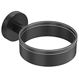 Dailyart Haartrocknerhalter, Fönhalter zum Kleben Wandmontage, Fönhalter ohne Bohren, Föhn Halterung, Föhnhalter Wand ohne Bohren, Föhn Halterung ohne Bohren, Föhnhalterungen Edelstahl Schwarz