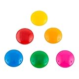 D.RECT 9174 Magnete Haftmagnete für Whiteboard Kühlschrank Magnettafel Magnetwand klein 30mm 6 Stück
