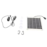 Solarpanel-Wasserpumpen-Set, ABS, 3 Meter hoch, doppelseitiges Solarpanel-Pumpen-Set, geräuscharme Garten-Solarpanel-Teichpumpen für Vogelbad, Aquarien