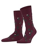 Burlington Herren Hidden Santa Socken Nachhaltige Biologische Baumwolle dünn gemustert 1 Paar