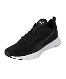 PUMA Unisex Adult Flyer Runner Laufschuhe, Schwarz Puma Black Puma Black Puma White, 46 EU