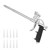 Schaumpistole, PU Bauschaumpistole aus Metall, Schaumpistole Bauschaum, Bauschaum Pistole, Profi-Dosierpistole für Bauschaum Dosen, Schaumpistolen zum Abdichten, Füllen (1)