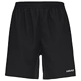 HEAD Jungen Club Bermudas B Shorts, Schwarz, 140 EU