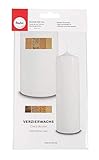 Rayher 31437000 Verzierwachs, Gold-Töne, Set 4 Verzierwachsplatten, je 20 x 6,5 cm, Wachs zum Kerzen verzieren, Kerzenwachs, Wachsfolie