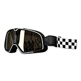Lokaquk Goggles Dirtbike, Retro Windproof Riding Goggles, Dirtbike Motorcycle Riding Dustproof Windproof Goggles for Men and Women, Outdoor Sports Goggles for Cycling, ATV, and Off-Road Riding