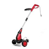 Handmäher Spindelmäher Günstige Rasenmäher 650W Kabelgebundener Teleskopmast Kleiner Haushaltsrasenmäher Neuer Typ