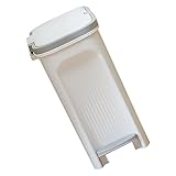 PRETYZOOM Schlitz Mülleimer toilet bin küche bilder fürs badezimmer kettendumper the kitchen schlanker Papierkorb Schaltfläche Mülltonne Abfalleimer Schritt Mülleimer Press-Mülleimer Plastik