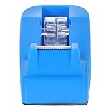 OATIPHO Kleiner Tragbarer Klebebandabroller aus Farbigem Kunststoff mit Glatten Kanten Büro Klebebandschneider für Schreibtisch und Schule Tischabroller für Bürobedarf