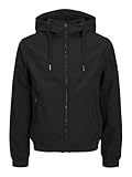 JACK & JONES Basic Hooded Softshell Jacke Herren - S