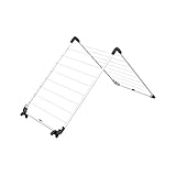 Vileda Acrobath Wäschetrockner, Stahl und Kunststoff, weiß, 71x5.5x67 cm