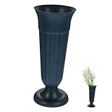 Alipis Eimer Für Blumenarrangements Grabschmuck Für Den Friedhof Anlage Blumendekorationen Künstliche Pflanzen Wohnkultur Gedenkfriedhof Gefälschte Pflanze Grab Blumentöpfe Grabvase Pp