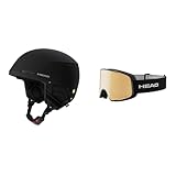 HEAD Unisex-Adult Compact Evo MIPS Ski-und Snowboardhelme, Black, XS/S inkl. HEAD Horizon 2.0 5K; Spare Lens