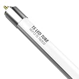 IHYCTV T5 LED Röhre, 517mm, 7W LED Röhre für Evg, Ersatz für 13W Leuchtstoffröhre mit G5 Sockel, 910lm, 3000K, 830, Warmweißes Licht, 140 Grad, Einfache Installation, 1 Stück