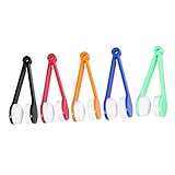 HAPINARY 5st Tragbare Brille Linsentücher Linsenreinigungsbürste Brillen Reinigungswerkzeug Brillenreinigung Reinigungstücher Für Sonnenbrillen Hygienetücher Brillenbürste Bauchmuskeln