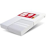 FDM Matratze 120x200 cm Härtegrad H3 H4 Höhe 14 cm Kaltschaummatratze Doppelseitige Rollmatratze HR-Schaum 7 Komfortzonen mit Hypoallergenem Waschbarem Jersey Bezug Oeko-Tex Verdura Max