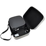 Projektor-Tragetasche mit Reißverschluss – Aufbewahrungs-Reisetasche, Geräte-Organizer-Tasche, stoßfeste Ausrüstungstasche, Schutzausrüstung, Transportbegleiter, leichte Lösung für H3S-Projektor