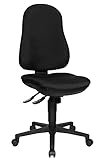 Topstar 8550G20 Support SY Drehstuhl, mit Rollen,Ergonomisch, 14 kg, schwarz