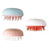 FRCOLOR 1 Satz Shampoo-bürste Peelingbürste Entwirrungsbürste Für Lockiges Haar Kopfmassage Kamm Pinsel Für Hairbrush Haarbürstenwerkzeug Für Dusche Massagebürste 3st