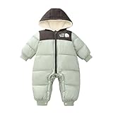 Schneeoverall Jungen, Schneeanzug Jungen, Baby Jungen Mädchen Schneeanzug Säugling Winterkleidung Neugeborenen Wintermantel Säugling Kapuzenjacke Kleinkind Overall Mantel