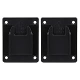 Geeignete M18 18 V 20 V Elektrowerkzeug-Wandregal-Befestigungsgeräte, Grundplatte, elektrische Bohrmaschine, Zubehör-Hardware-Teile für Benutzer von elektrischen Bohrständern (Schwarz)