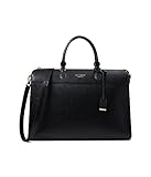 kate spade new york Damen Morgan Saffiano Leather Laptop Bag Laptoptasche, Schwarz