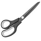 KUONIIY Schere Ultra scharfe Titanbeschichtung, weiche Komfortgriffe, Mehrzweckschere, 19,5 cm
