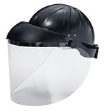Uvex Visier/Gesichtsschutzschirm 9708 aus Polystyrol, Farbe: farblos, beschlagfrei