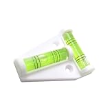 HOMSFOU Mini Wasserwaage Befestigungswasserwaage T Präzisionswasserwaage Horizontale Wasserwaage Arbeitswasserwaage Magnetwasserwaage Wasserwaage Messwerkzeug Abs