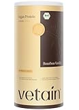VETAIN Vegan Protein Pulver - Vanille - 21g Protein pro Portion - 600g - BIO veganes Proteinpulver - Fünf Premium Protein Quellen - Ohne Allergene & Süßungsmittel - produziert in Deutschland