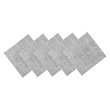 DECORNIJIA 5 Stück Teiliges Reinigungstuch Doppelseitige Dicke Frottee Lappen Extra Saugfähig Waschbar Vielseitig Einsetzbar für Küche Auto und Haushalt