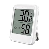 Kokoon Air Protect - Thermometer – Hygrometer – Innen & Außen – 7,9 cm x 5,8 cm x 2,2 cm