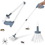 Spinnenfänger Extra Lang,Handgehaltener Spinnenfänger,Spider Catcher,Spinnenfänger mit Langem Griff,Insektenfänger,Geeignet zum Sicheren Fangen und Freilassen von Insekten wie Spinnen