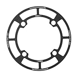 Kettenradabdeckung – Kettenradschutz aus Aluminiumlegierung, Kettenschutzring, robuster, langlebiger Motorrad-Fahrrad-Fahrrad-Antriebsschutz, Teil, Zubehör, Metall-Getriebegehäuse-Gehäuseabdeckung