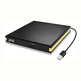 BEVA USB 3.0 Externes DVD Laufwerk, Portable CD Brenner CD Player CD Lesegerät für Laptop Desktop MacBook Mac OS Windows 10 8 7 XP Vista