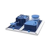 TRIXIE Hundespielzeug Intelligenz Dog Activity Strategiespiel „Poker Box 2“ – Anspruchsvolles Intelligenzspielzeug für Hunde zur Beschäftigung, 31x31cm – 32013