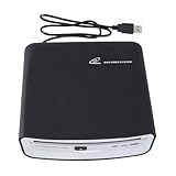 JANZU Universell Tragbarer Externer CD-Player Fürs Auto, Kann An Den USB-Anschluss im Auto, Laptop oder Fernseher Angeschlossen Werden, für Navigation mit Android 4.0 und