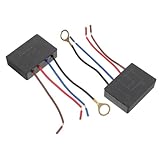 DOITOOL touch dimmer modul : 2 Stück Tischlampe Touch-Schalter Licht-Dimmer-Schalter 4-Wege-Touch-Sensor Dimmer Lichtschalter Dimmen Lichtschalter Elektrische