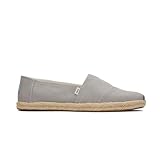 TOMS Herren Alpargata Rope Classic Flacher Slipper, Medium Grey, 46 EU