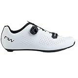 Northwave Storm Carbon Rennrad Fahrrad Schuhe weiß/schwarz 2025: Größe: 45
