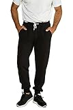 JP 1880 Herren große Größen Menswear L-8XL Sweathose, Homewear, Jogginghose, Lightweight, Modern Fit, bis 10 XL schwarz 6XL 714277130-6XL